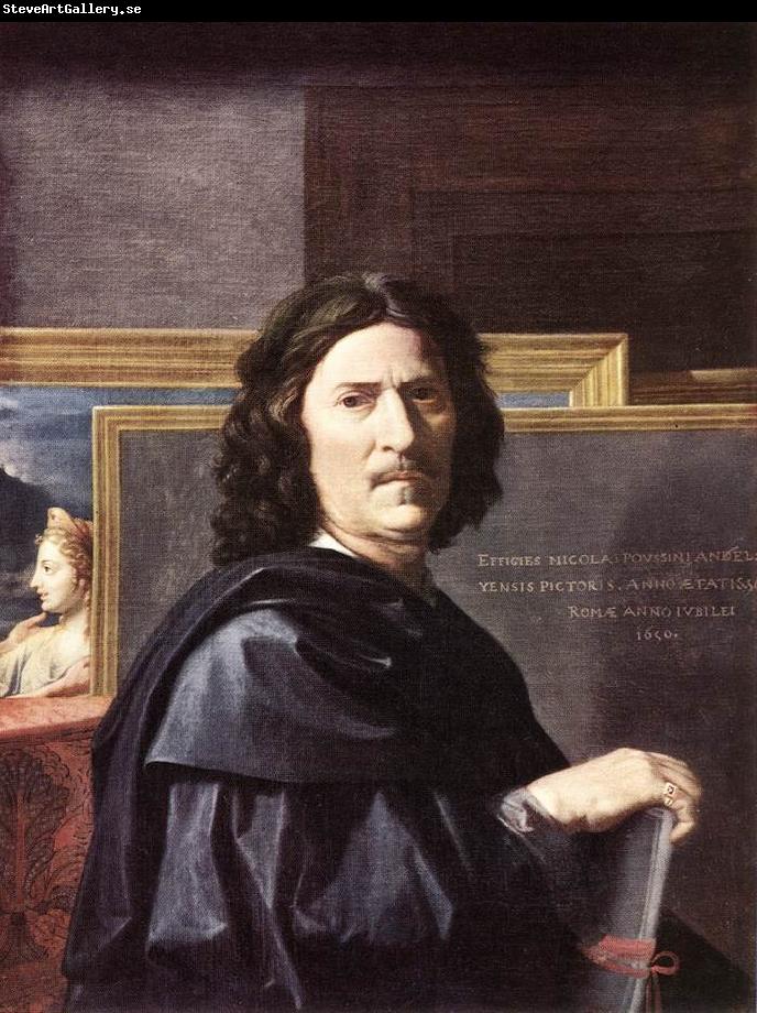 POUSSIN, Nicolas Self-Portrait